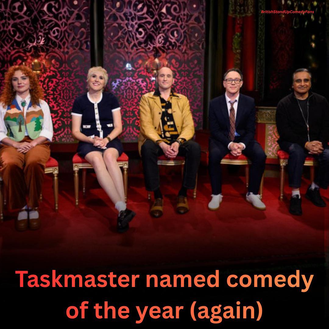 British - Taskmaster has been crowned Comedy of the Year by readers of ...