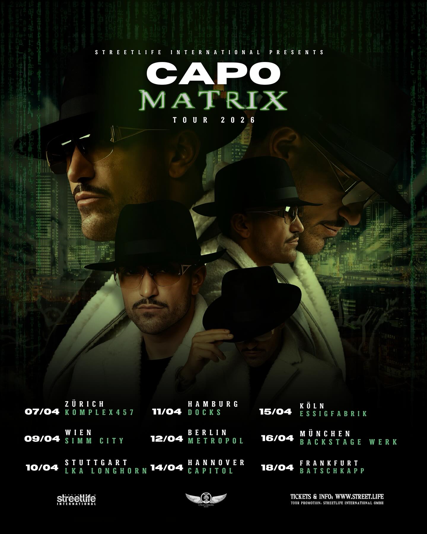 CAPO - •MATRIX TOUR 2026• In welcher Stadt sehe ich euch?... | Facebook