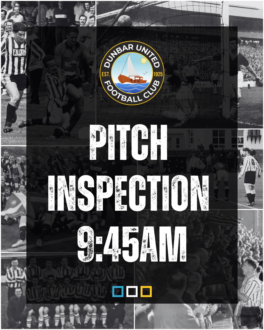 Dunbar - ⚠️ | PITCH INSPECTION TOMORROW Following recent wet weather, a ...