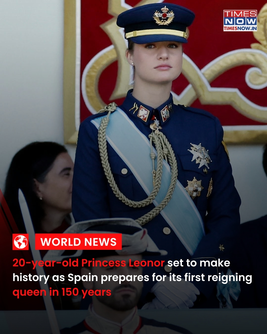TIMES NOW - At just 20, Princess Leonor is preparing for a... | Facebook
