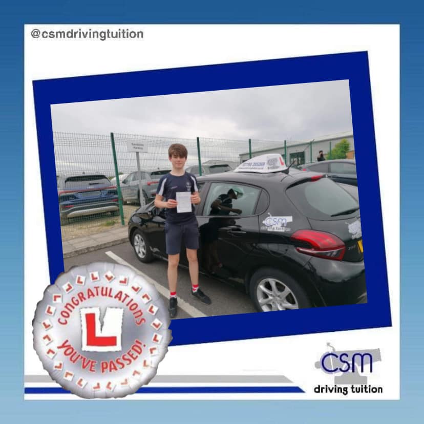Huge Congratulations to Jacob for... - CSM Driving Tuition
