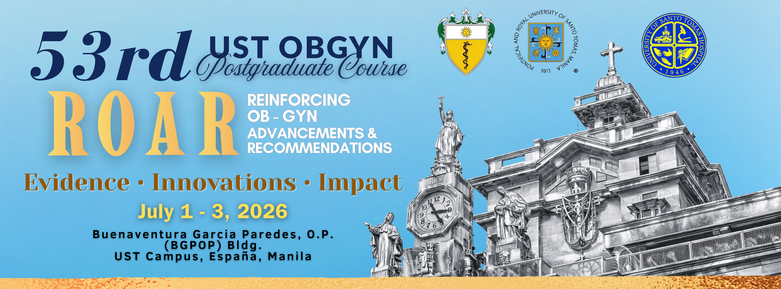 UST OBGYN 53rd Postgraduate Course | Manila