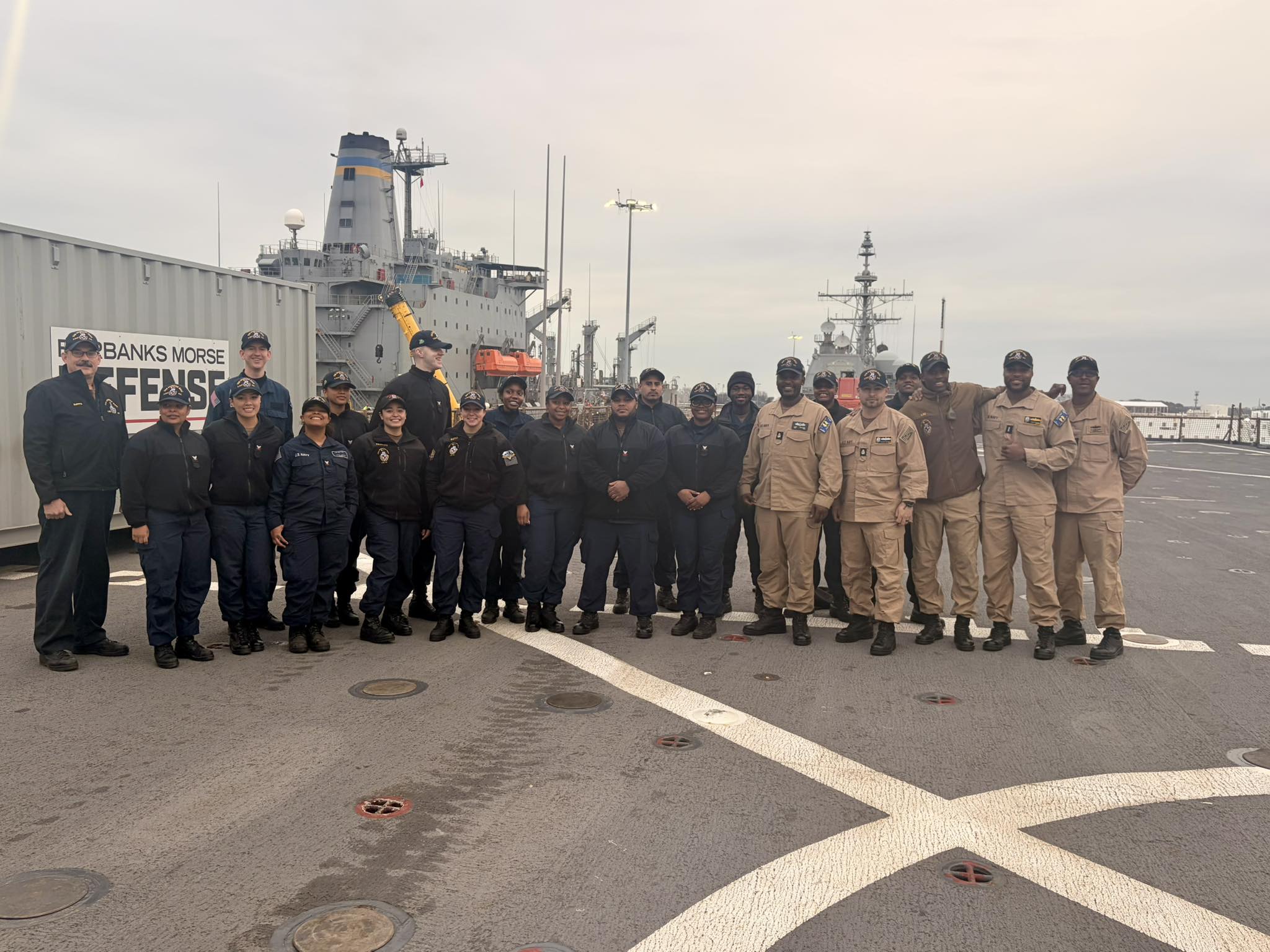 USS - The new picture is in place to raise support for the month of ...