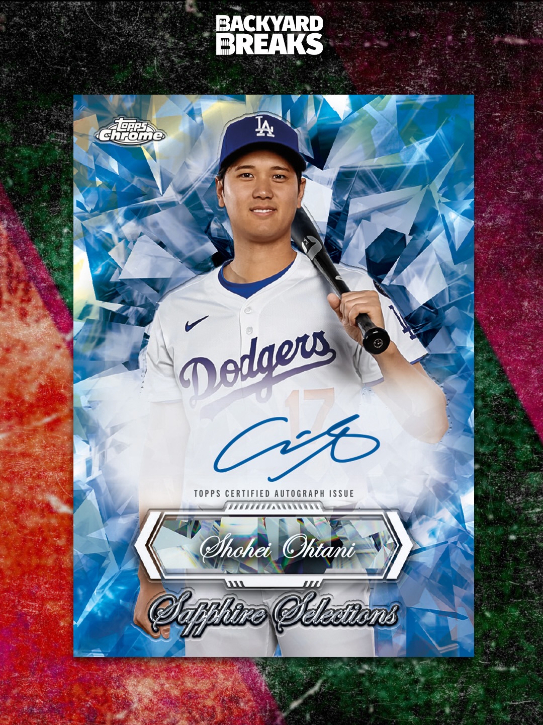 2026 Topps Chrome Baseball Sapphire Edition first look
