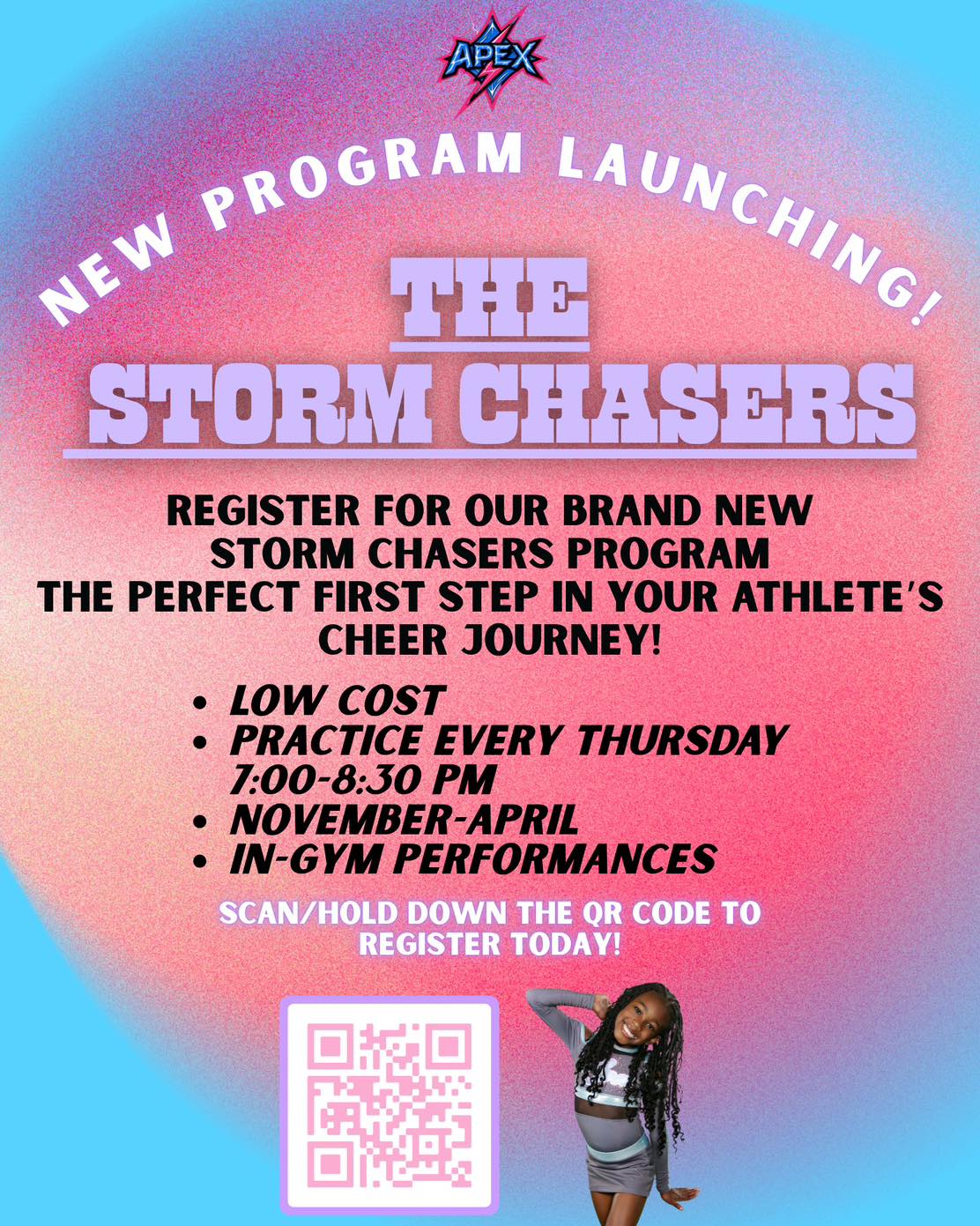 APEX - Introducing Storm Chasers! All-Star Cheer in Training! 💫 Low ...