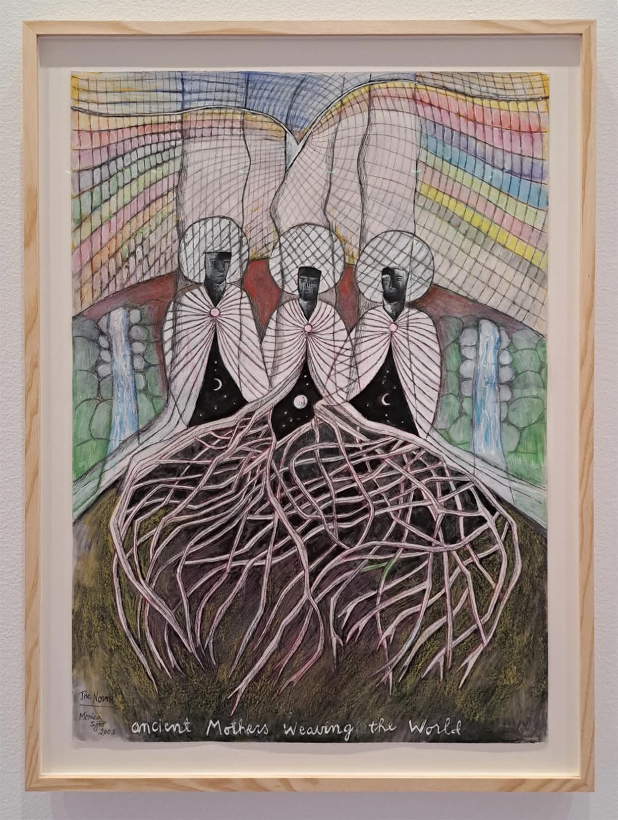 アートポスター/Cosmos Within Her Womb/モニカ・シュー Monica Sjöö (1938 - 2005) Cosmos Within Her Womb 1971 © Toivo Finn