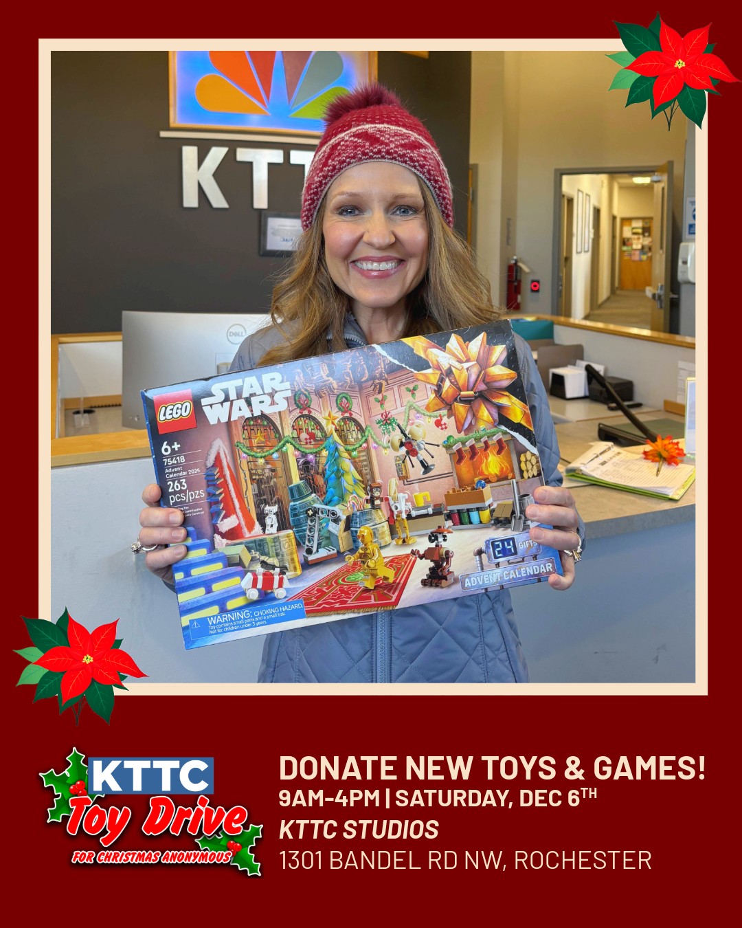 KTTC - Donate your toys and games at KTTC Studios on Dec. 6th! Just ...