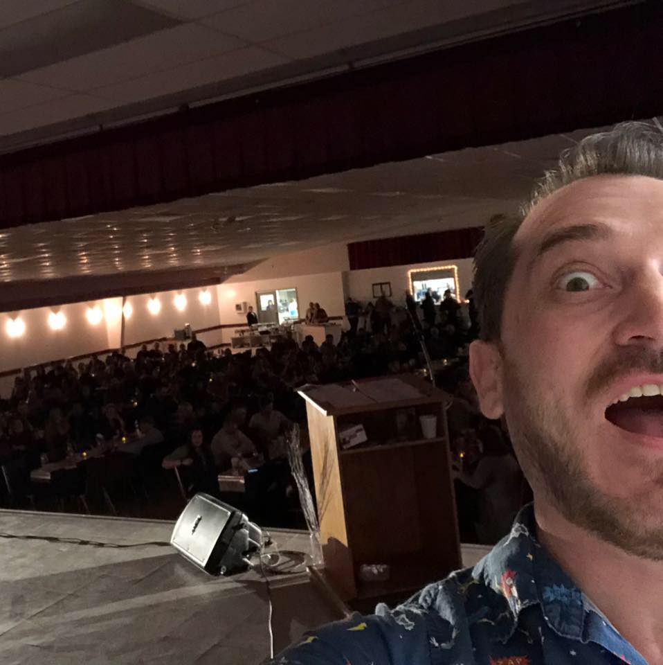 Comedian James Uloth