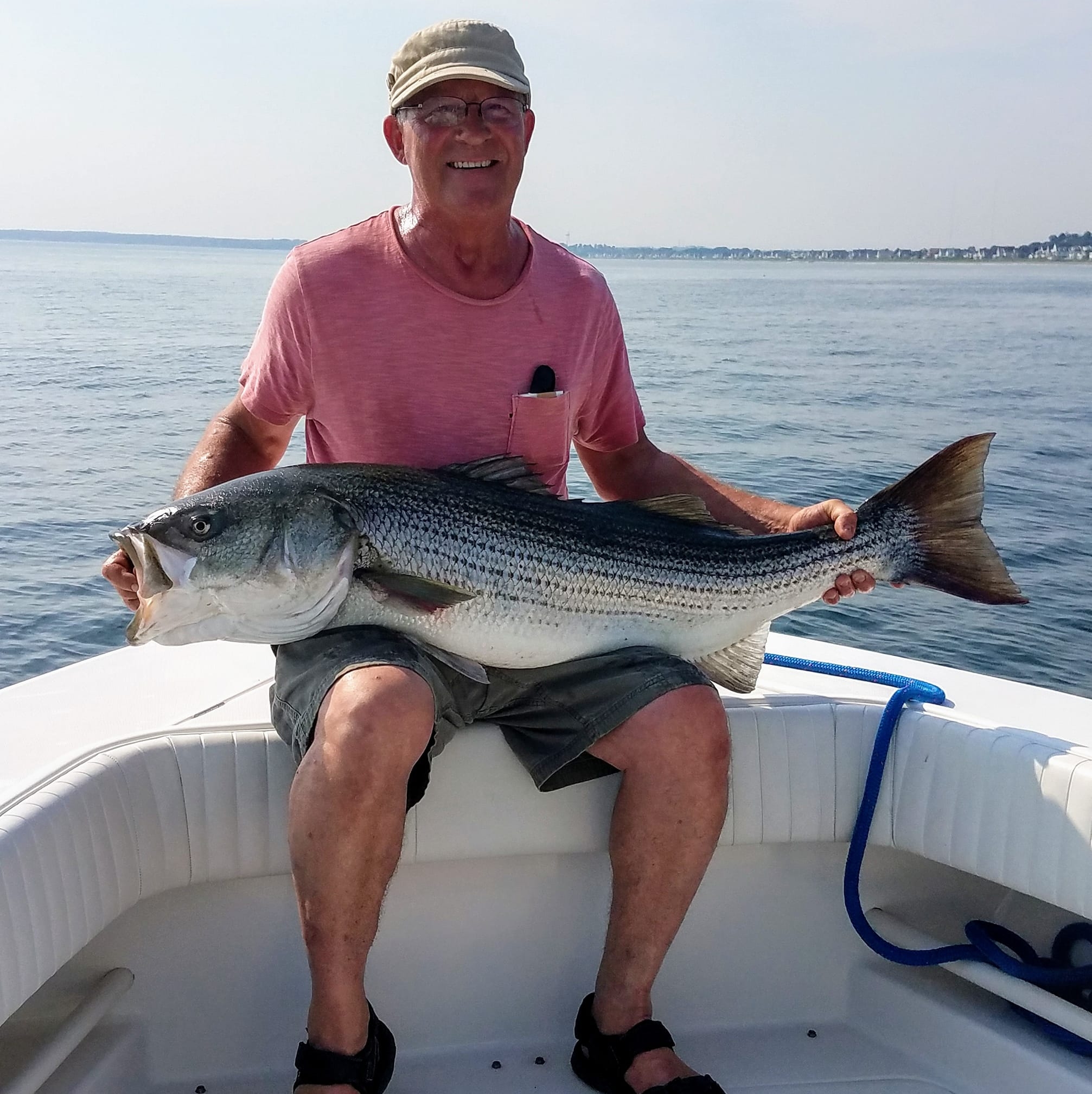 Striped Bass Fishing | Not hot & heavy, but 13 from the low 30’s to 47 ...