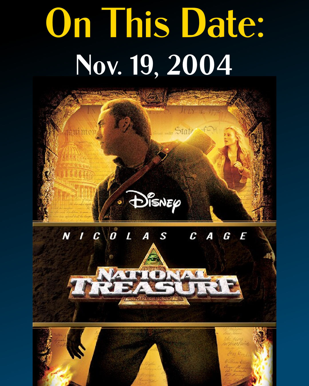 National Treasure (2004) was released 21 years ago