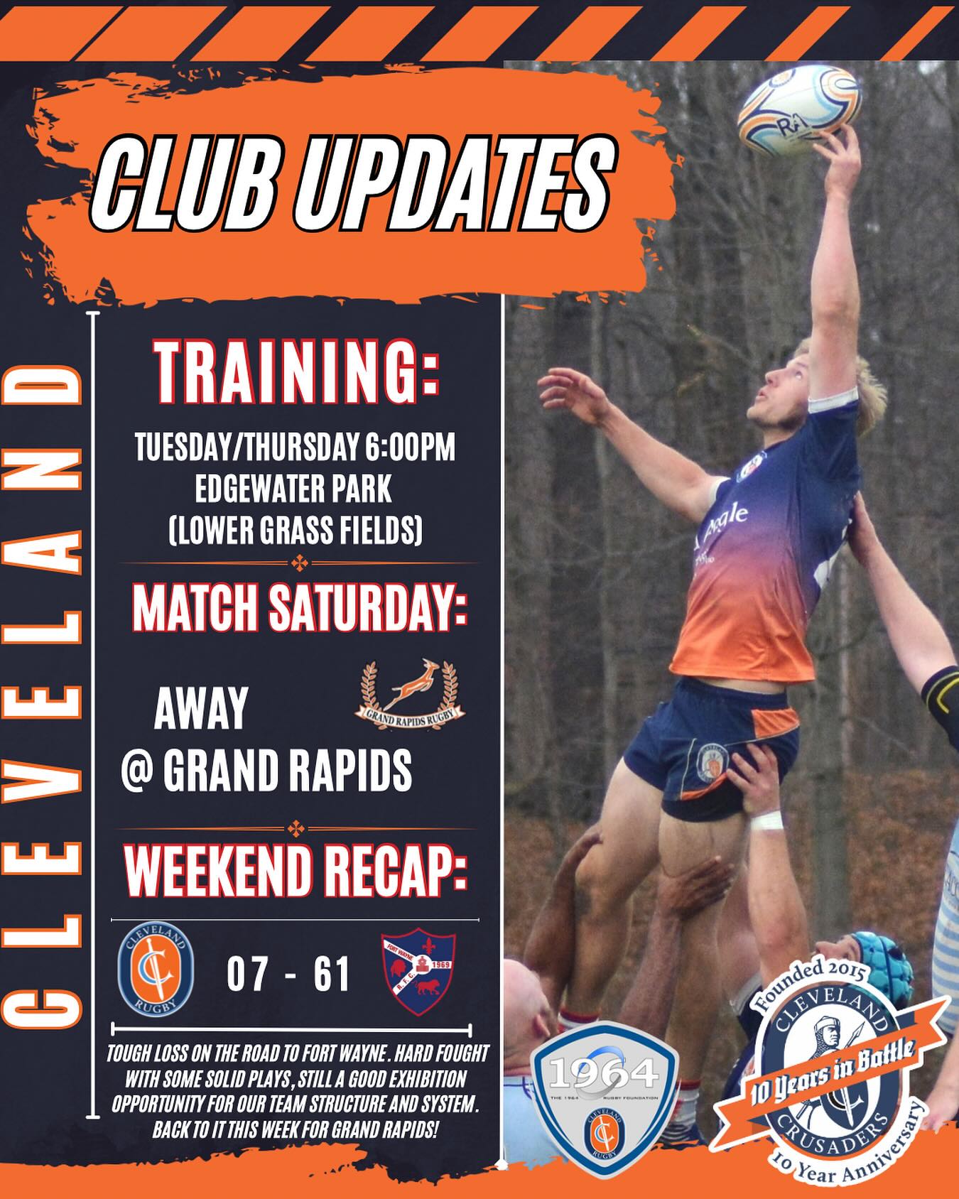 Cleveland Crusaders added a new photo. - Cleveland Crusaders