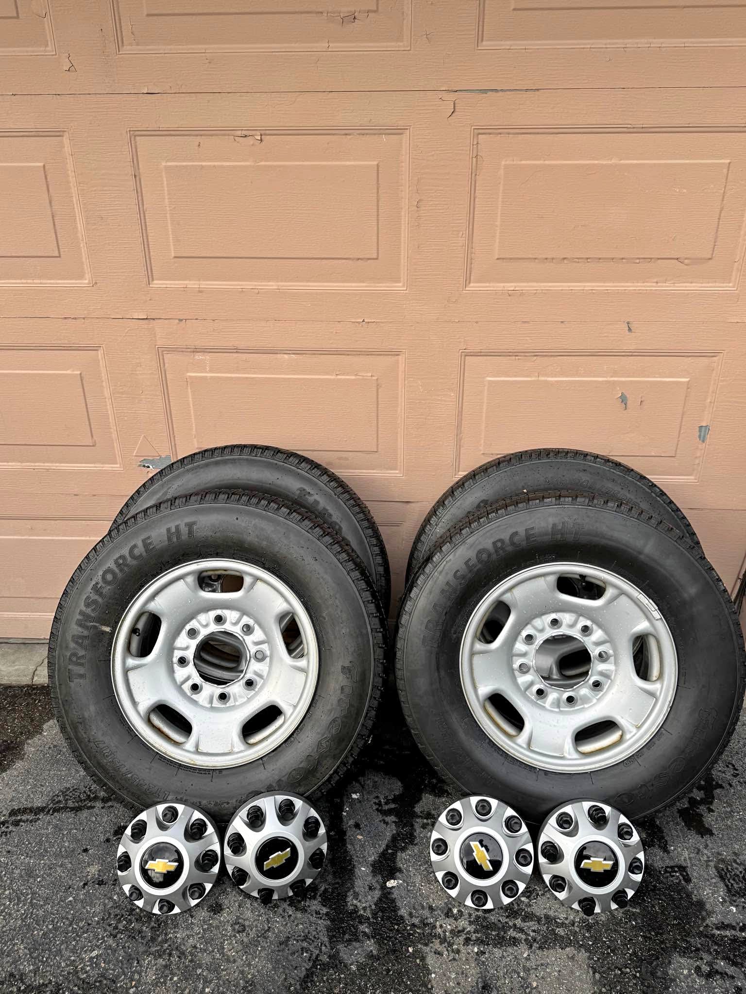 Tires & Rims Steelies 3/4 or 1 ton truck 2500 3500 - Car Wheels, Tires ...