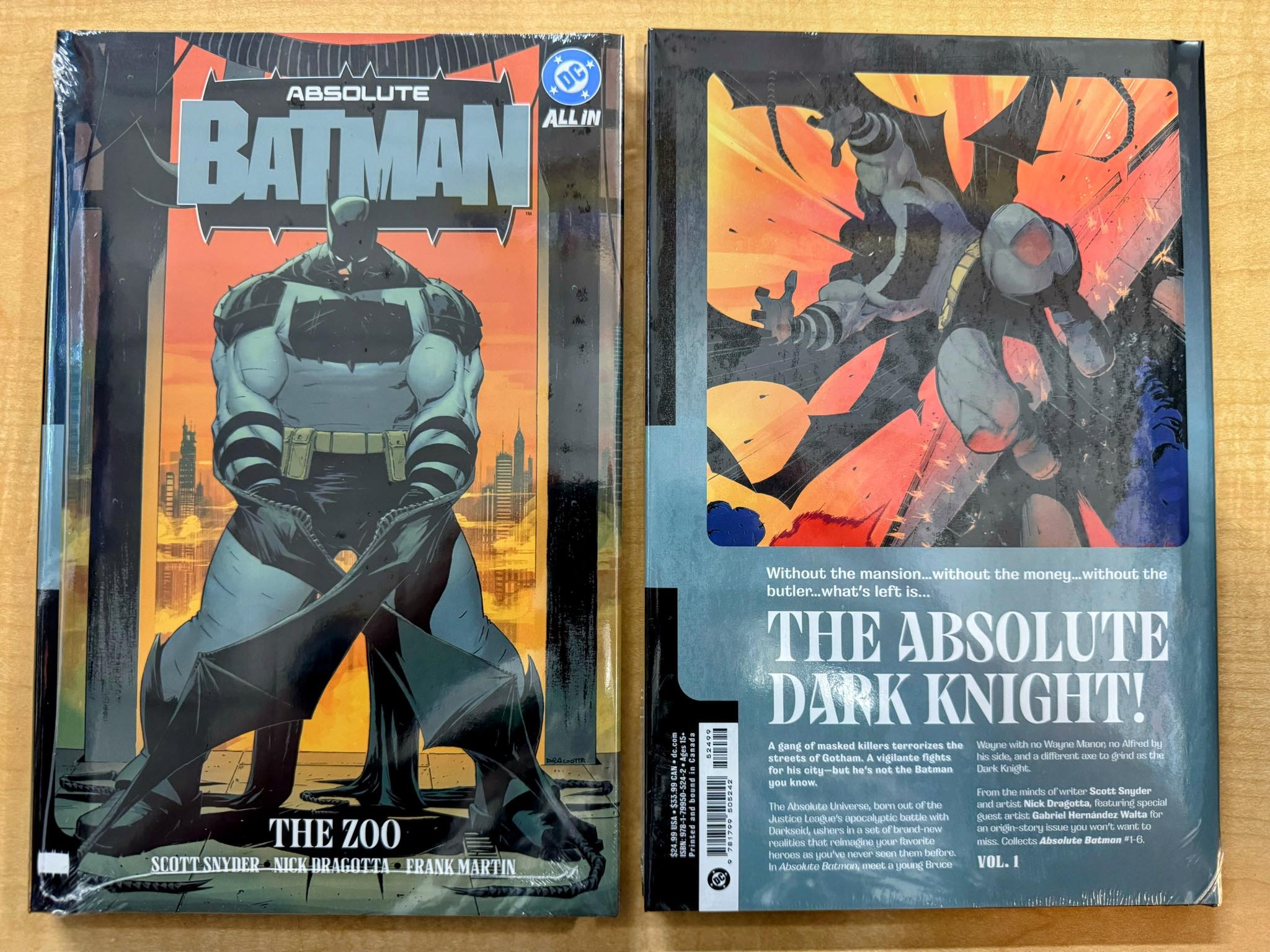 Just found out that Absolute Batman 1-6 is going to be printed in