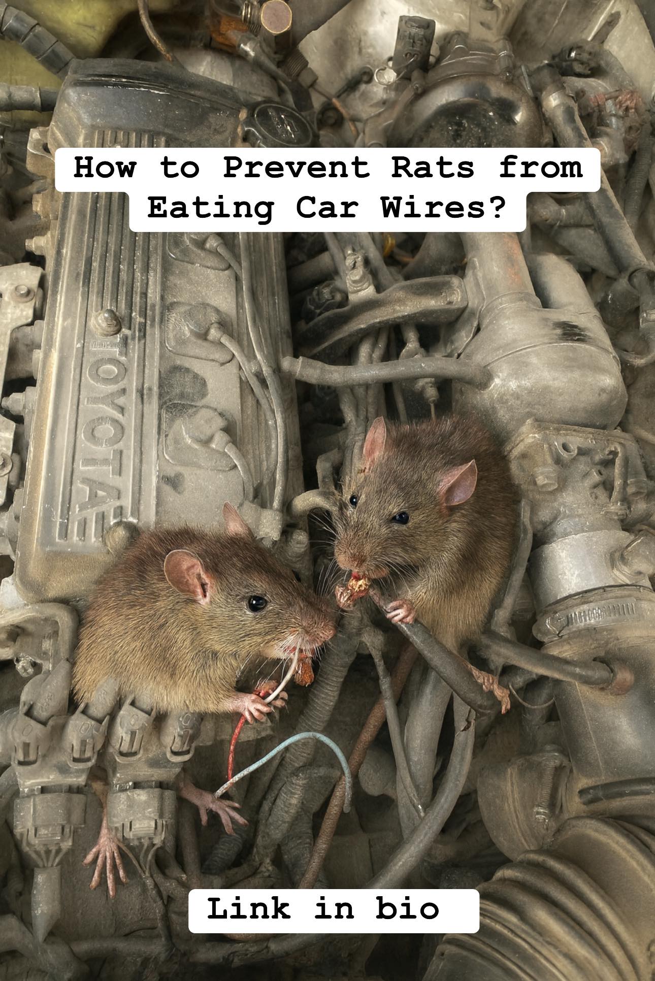 Rx - How to Prevent Rats from Eating Car Wires? #rxmechanic # ...