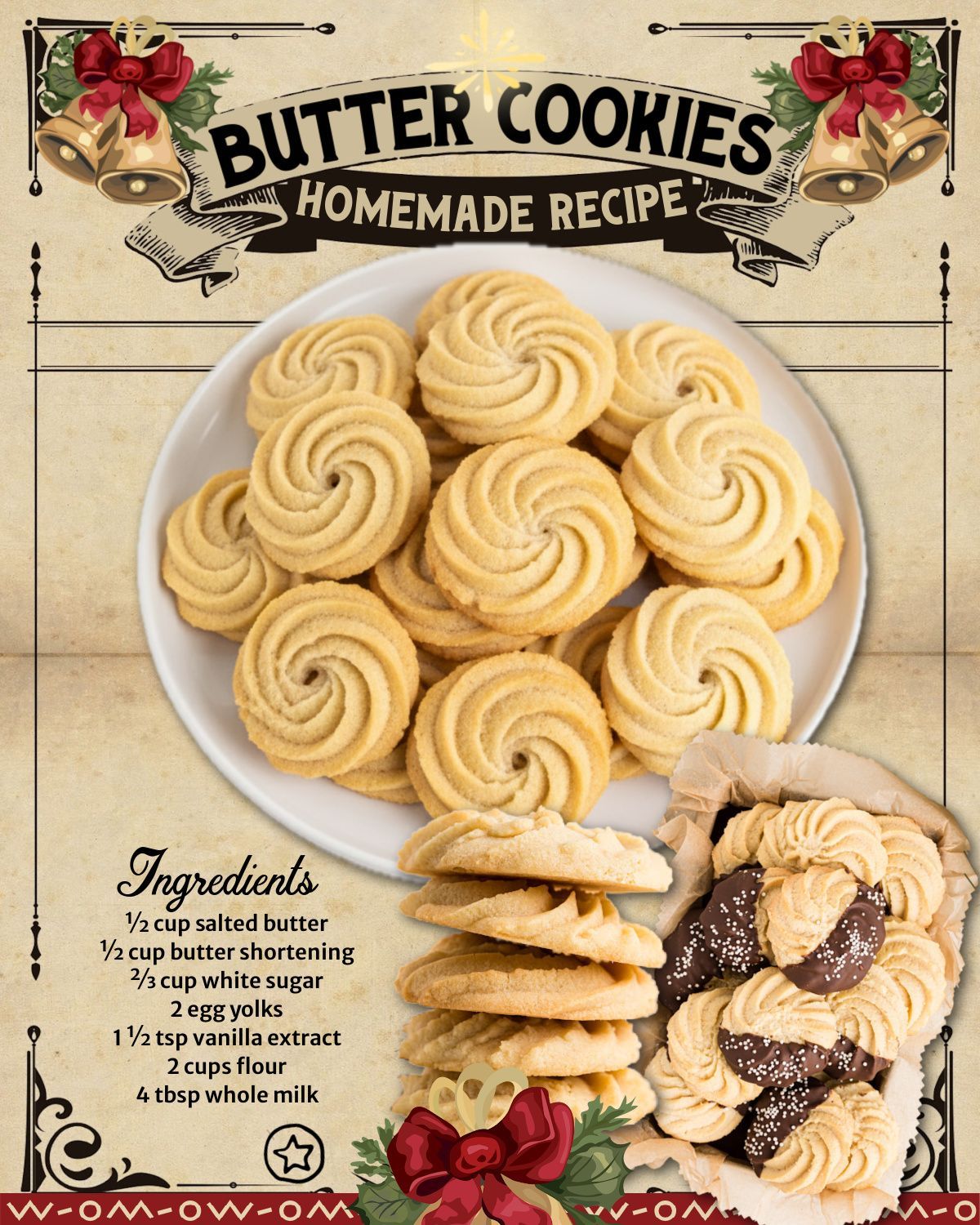 Princess - 🧈 Simple, buttery, and oh-so-delicious… these Butter Cookies ...
