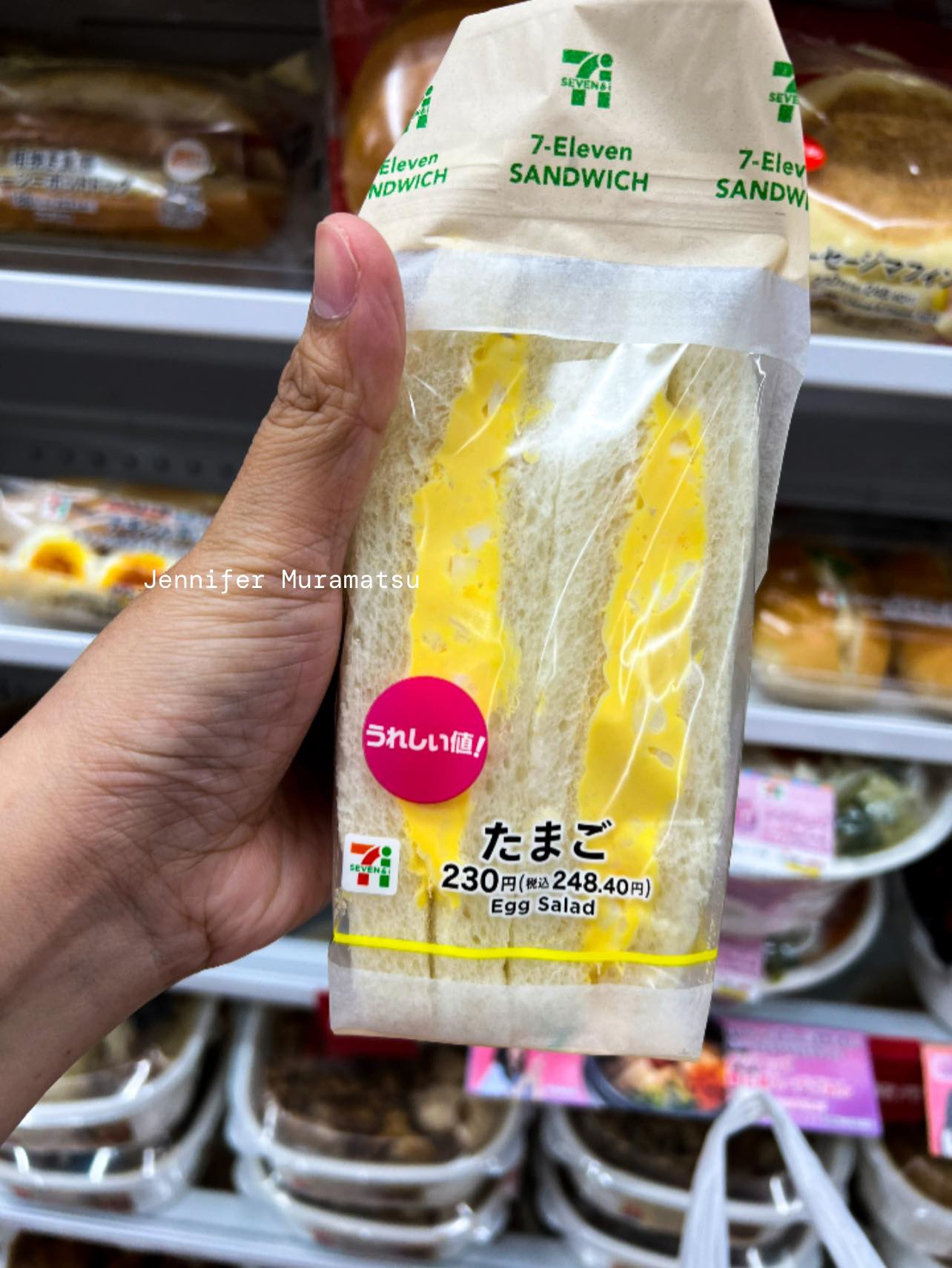 7-Eleven Japan 🇯🇵 is famous for its Tamago Sandwich 🥪, Mayo
