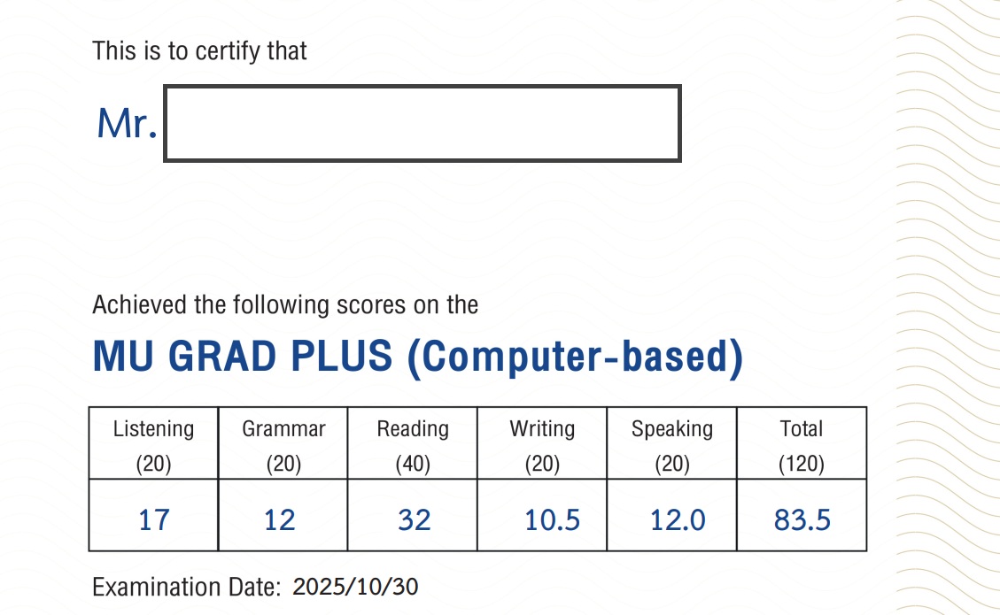 แนวข้อสอบอังกฤษ MU GRAD | ## แชร์เทคนิคเตรียมสอบ MU Grad Plus ให้ผ่าน ...