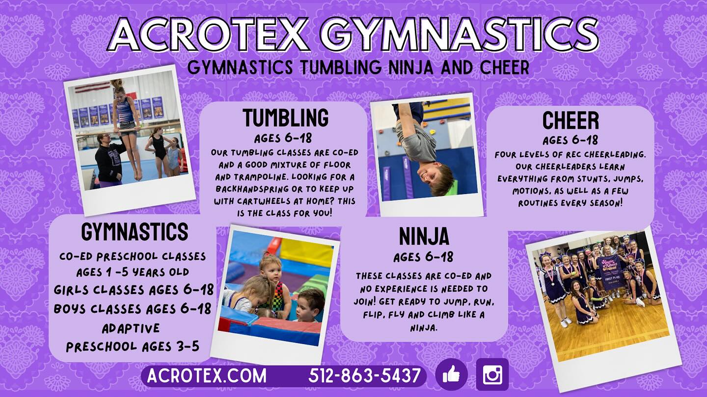 AcroTex - Registration for the 2025-2026 season is open to the public ...