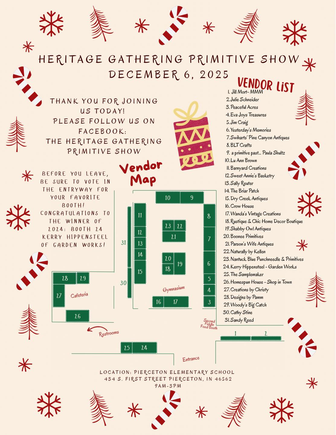 The Heritage Gathering Primitive Show | Pierceton IN
