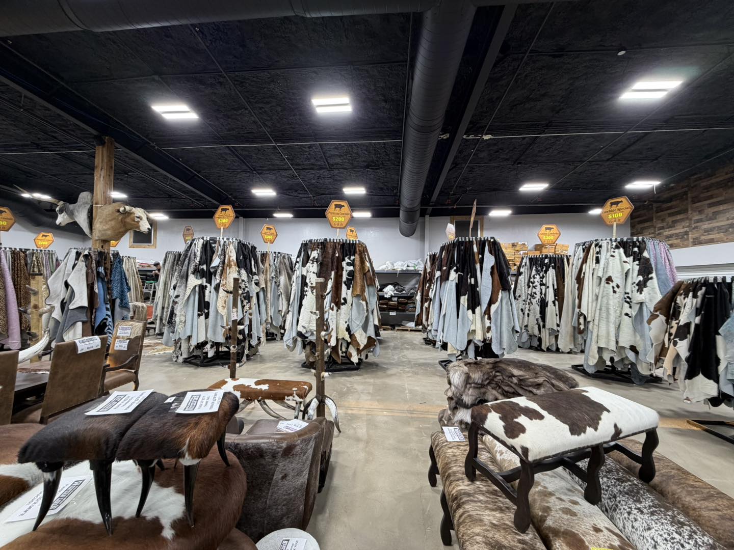 We have the perfect cowhide for you! Shop now: western-linens.com
