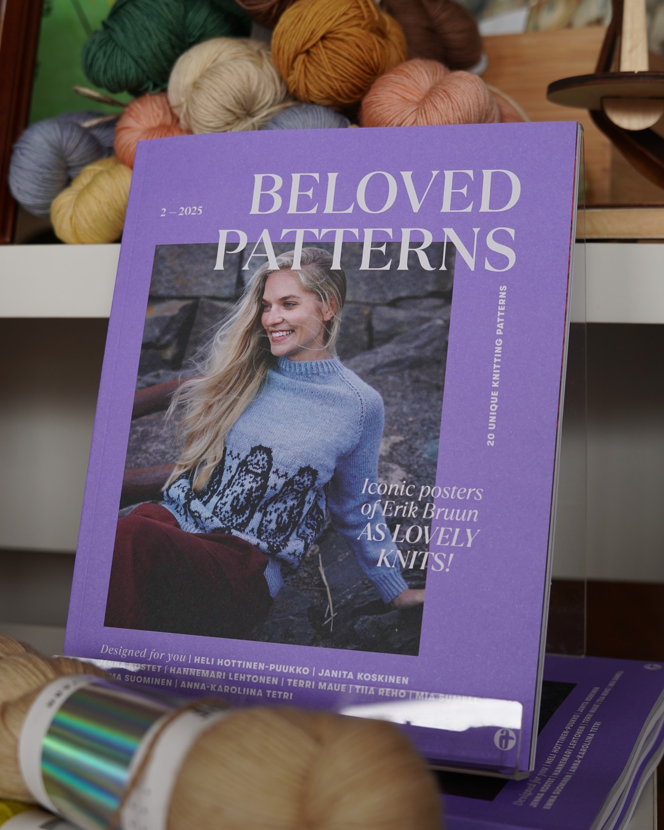 Yarn Trader - 🎉 IT'S HERE! BELØVED PATTERNS MAGAZINE -... | Facebook