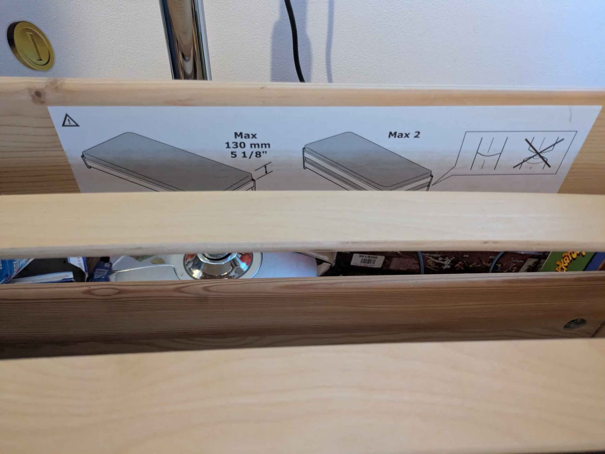 Bedframe Ikea Utaker single/double guest bed - Beds & Bed Frames ...