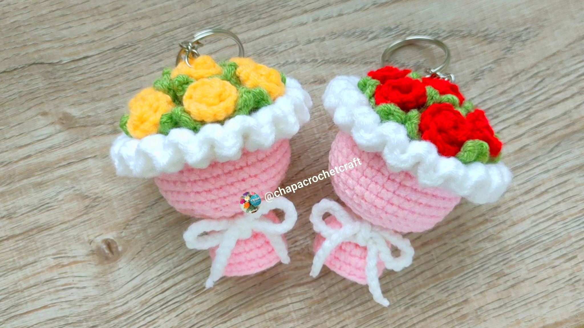 🌹 Crochet Mini Rose... - Gonkui Crochet & Chapa crochet craft | Facebook