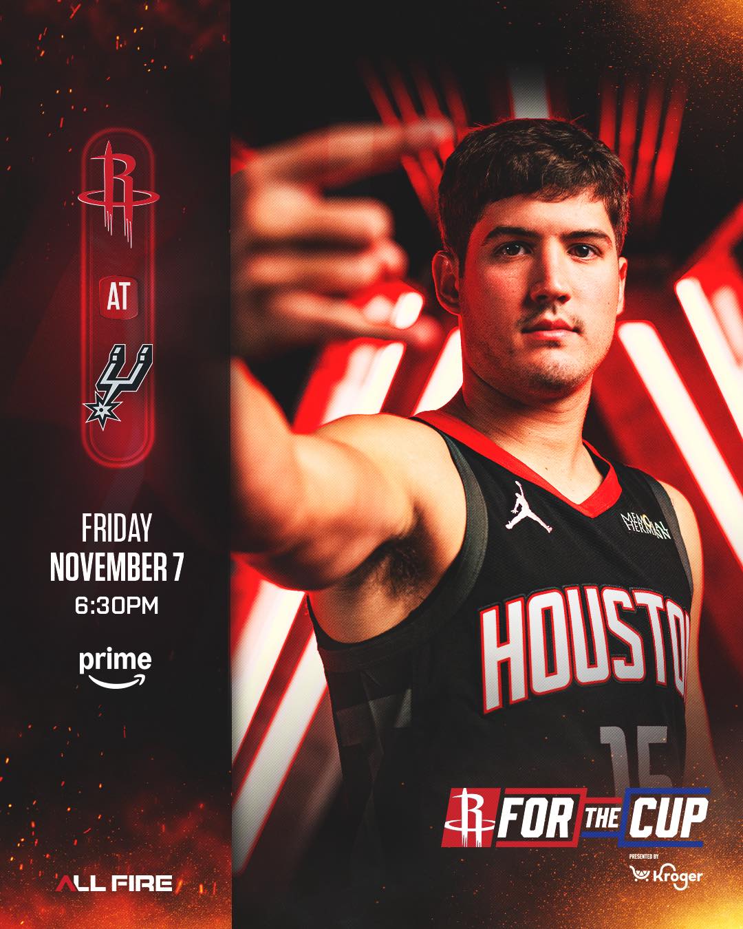 Houston - The battle for The Cup begins 🏆 ⏰ 6:30pm Tip-Off 📺 NBA on ...