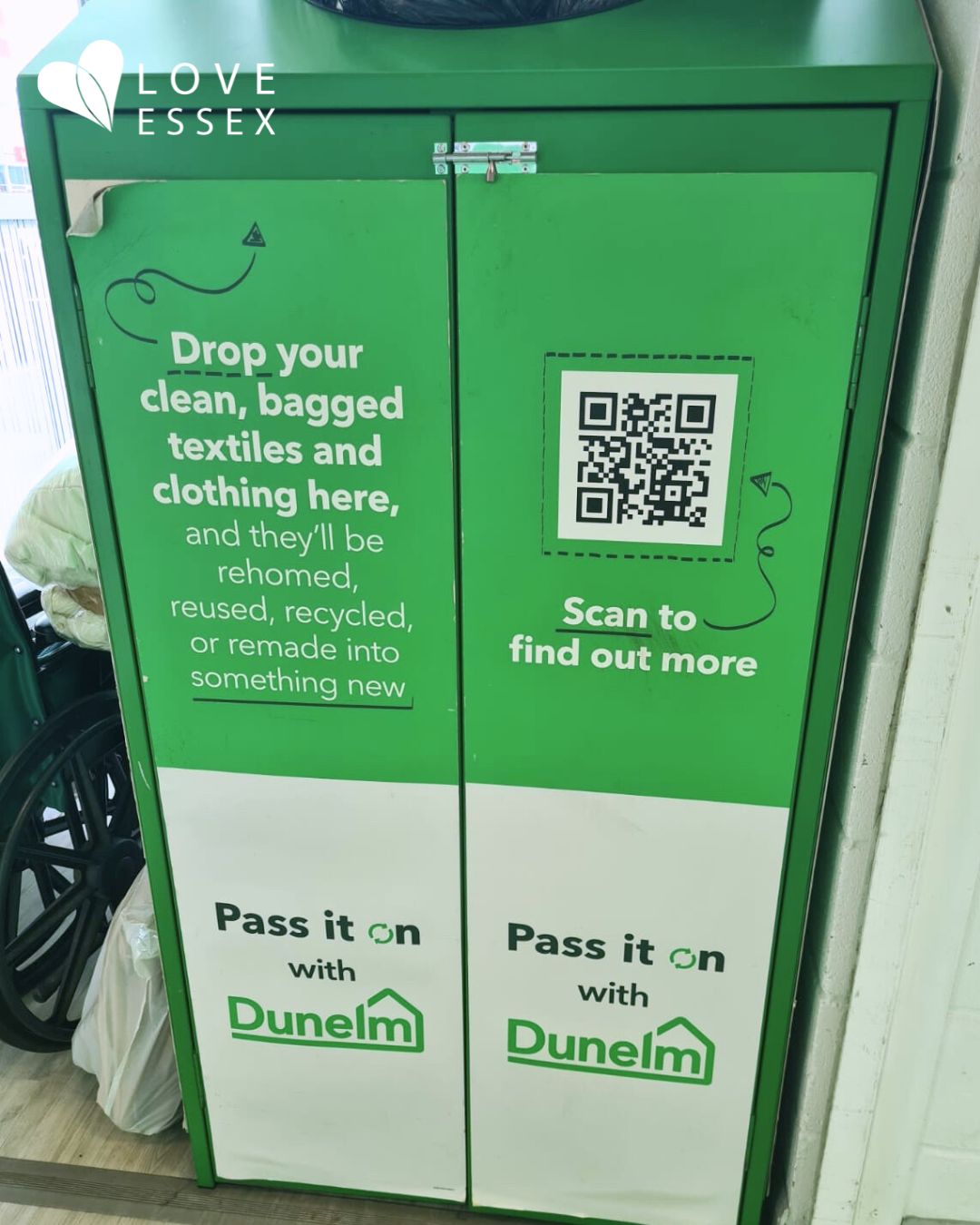 Love - Spotted in Essex! 🔍👗 Did you know that you can recycle your ...