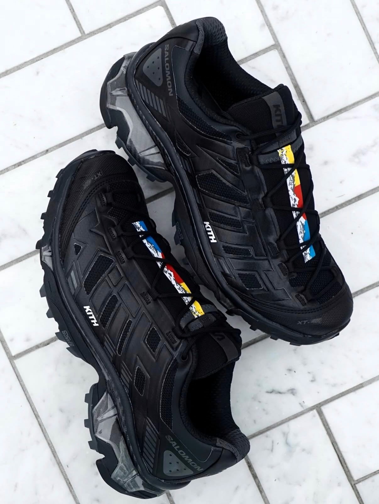 Salomon XT-4K for KITH in White and in Black