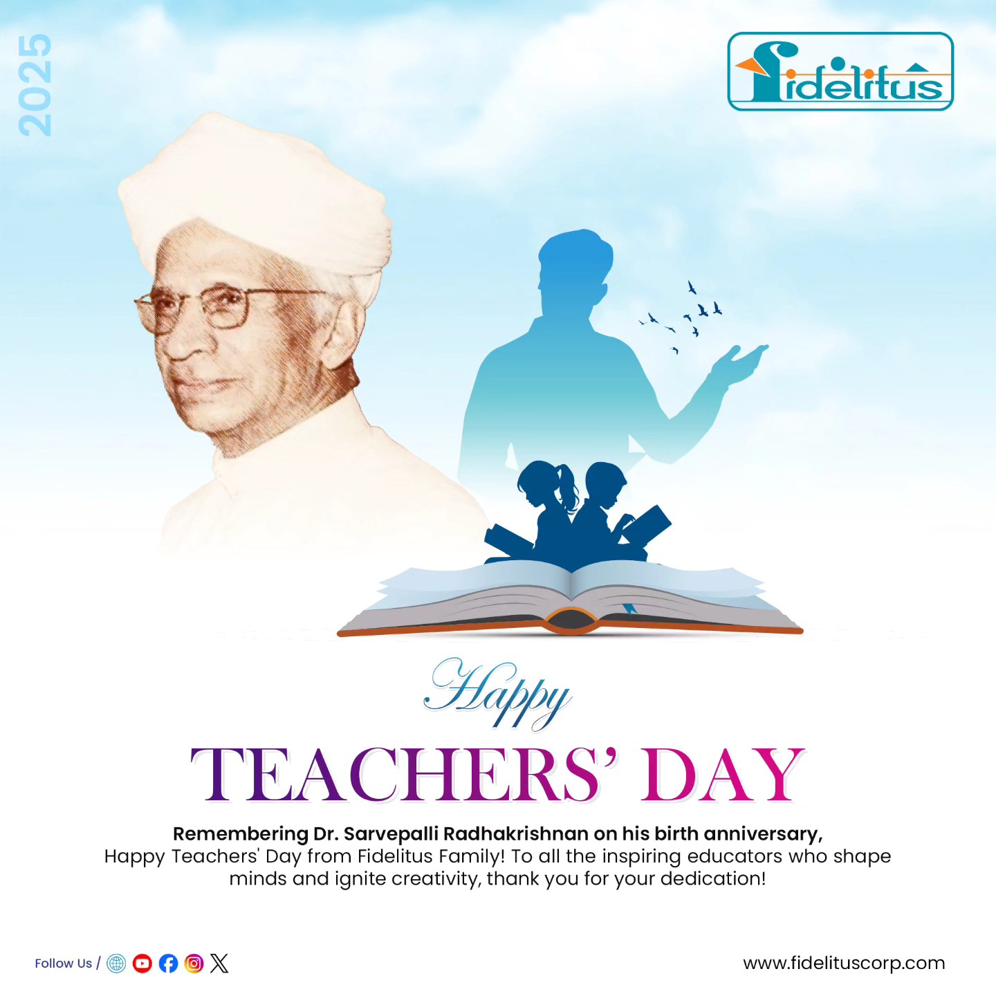 Fidelitus - Remembering Dr. Sarvepalli Radhakrishnan on his birth ...