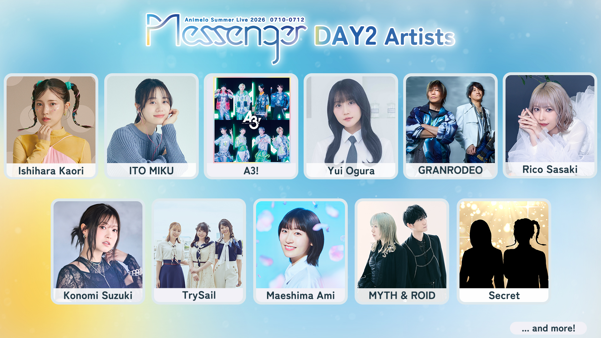 Animelo Summer Live 2026 -Messenger- JTB Tour with Tickets go on