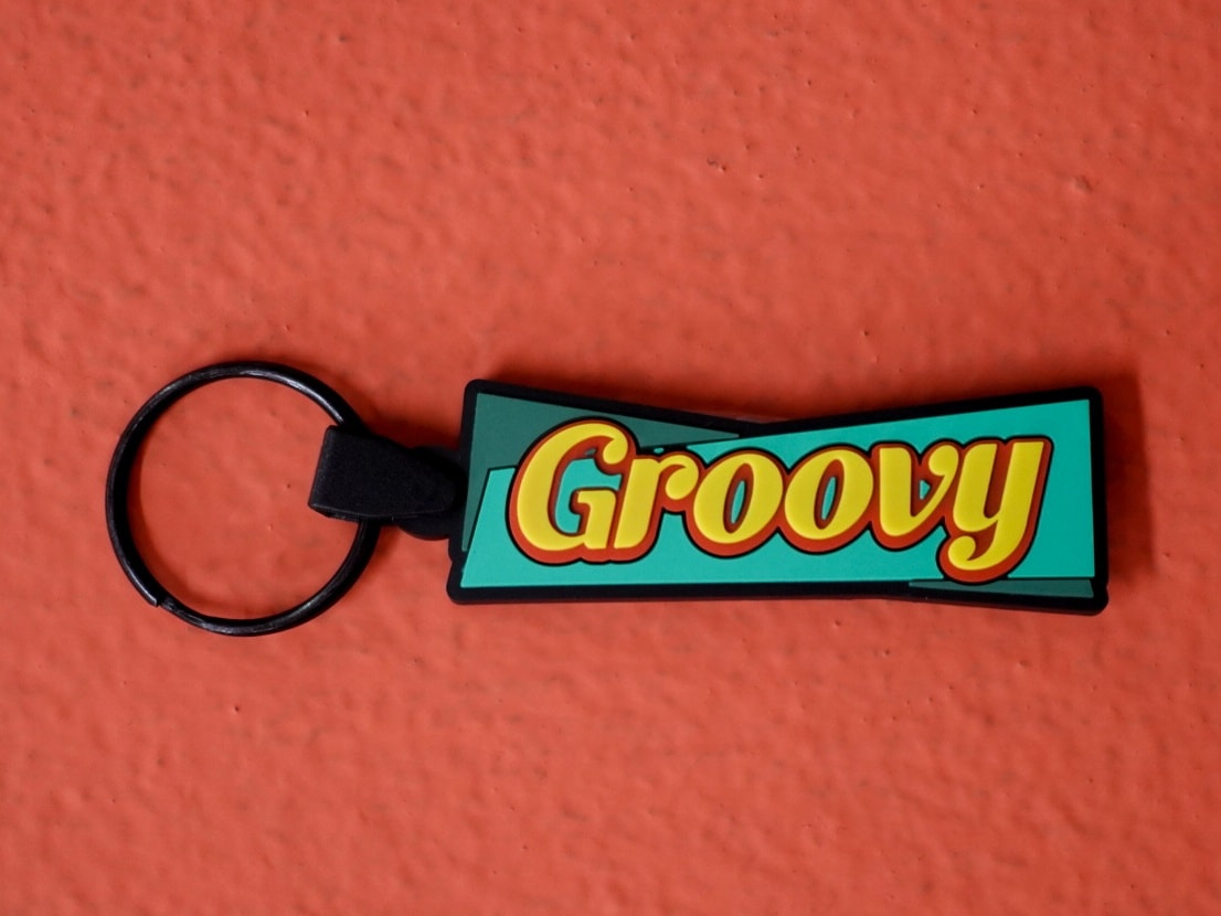 Groovy - GROOVY KEY CHAIN 
