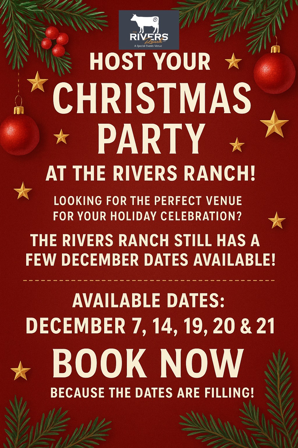 🎄 It’s the most wonderful time of... - The Rivers Ranch, Inc | Facebook