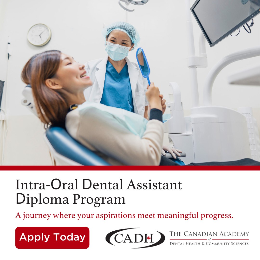 The Intra-Oral Dental Assistant Level I & II Diploma at the CADH ...