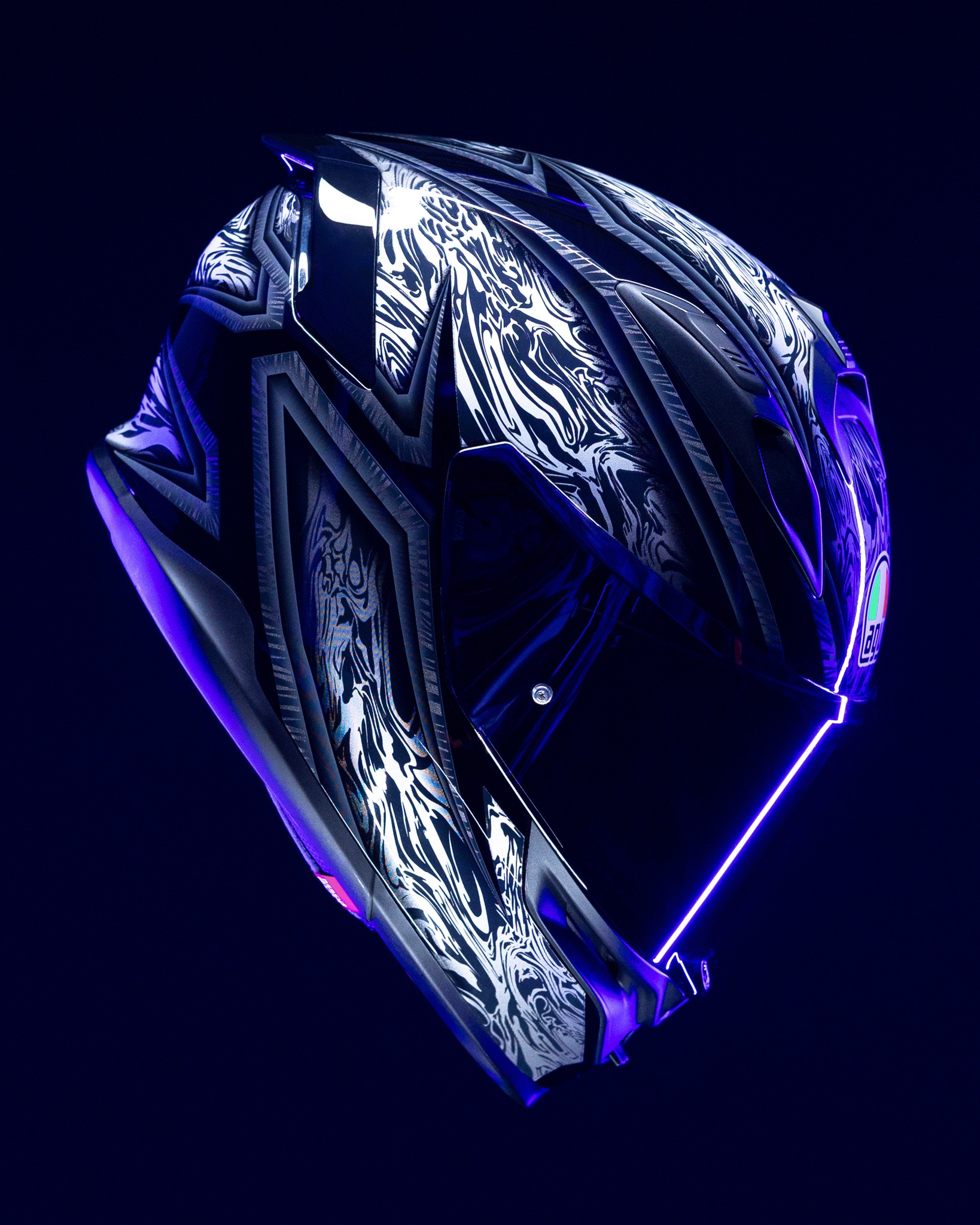 agv helmet blue - K5 S SMU Kunai Black/Blue face road helmet in the world K7 Tested for performance, designed