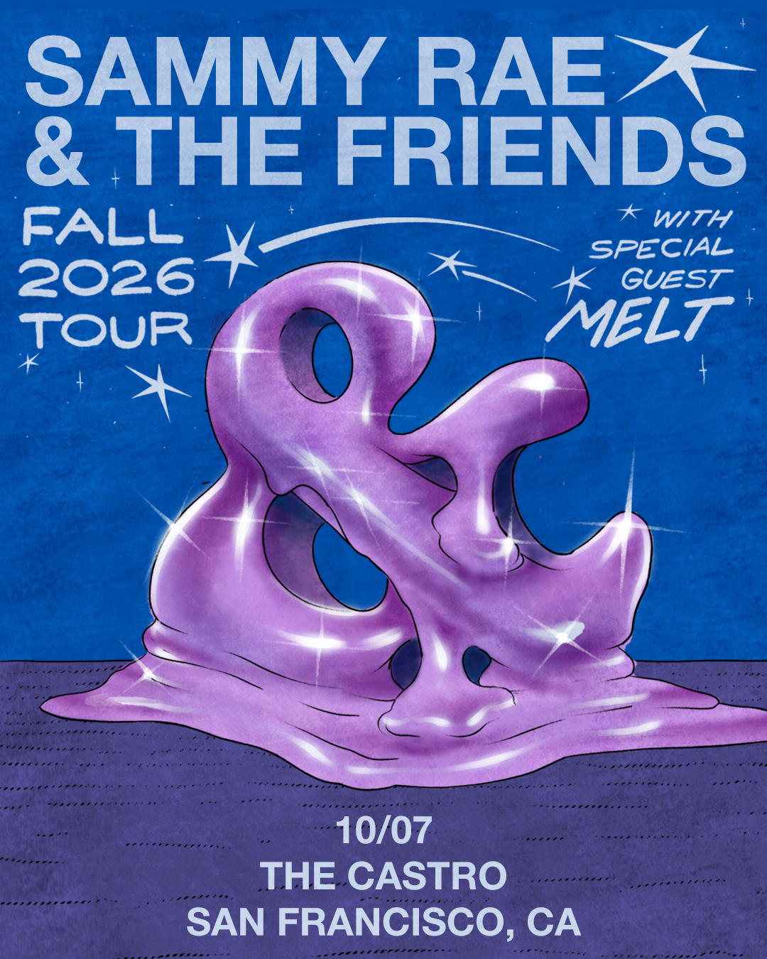 Just Announced 💫 Sammy Rae Music is heading to The Castro in SF