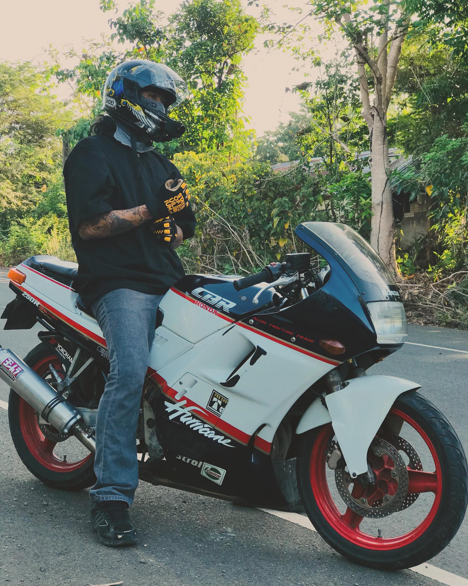 From PH ?? Honda CBR250r MC17 Hurricane Inline 4 with 20k RPM 