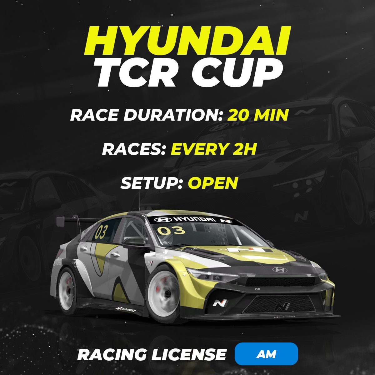 🚨 Introducing the 2025 HYUNDAI TCR... - WSS World Sim Series | Facebook