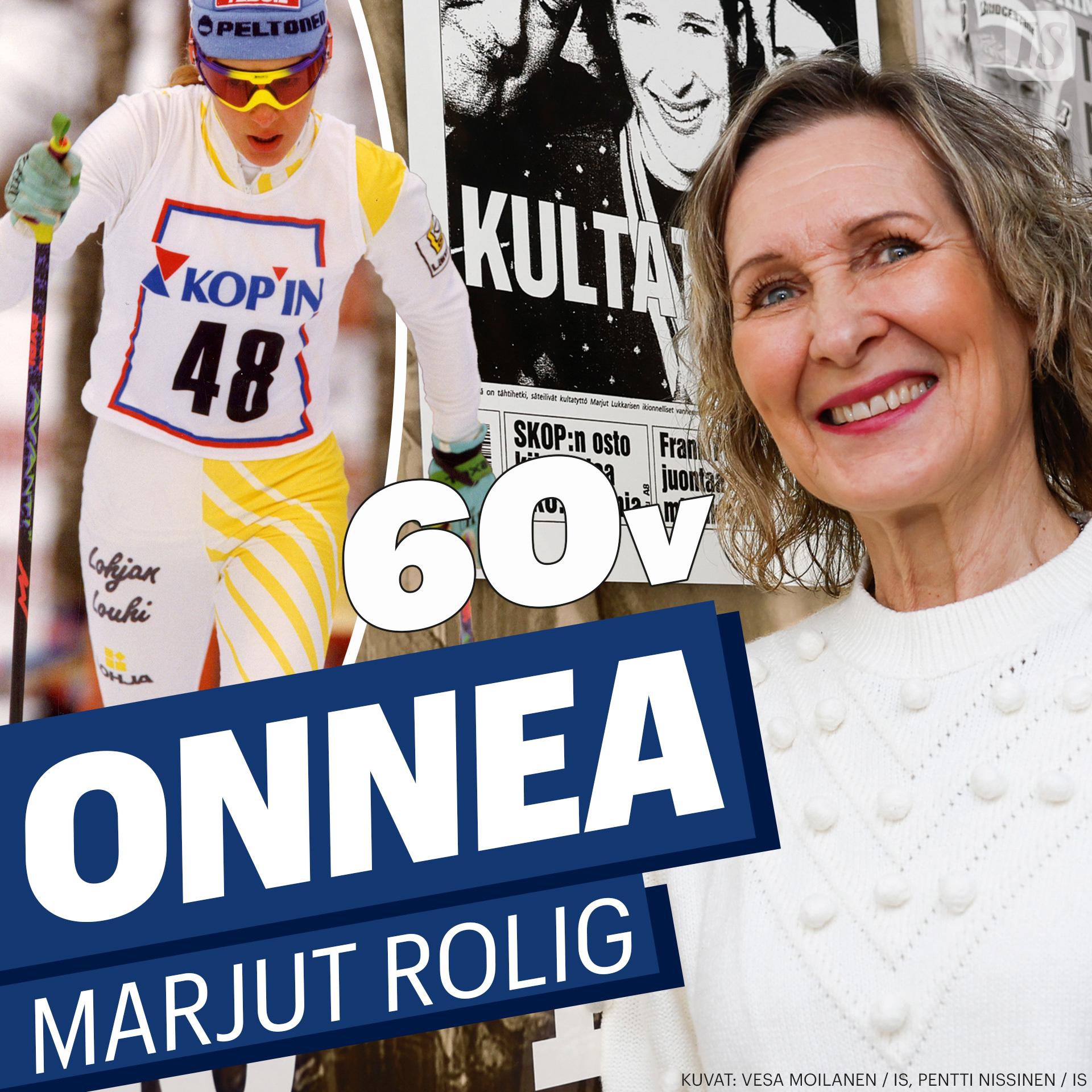 Ilta-Sanomat - Paljon onnea Marjut Rolig! 🎂🎁🏅 | Facebook
