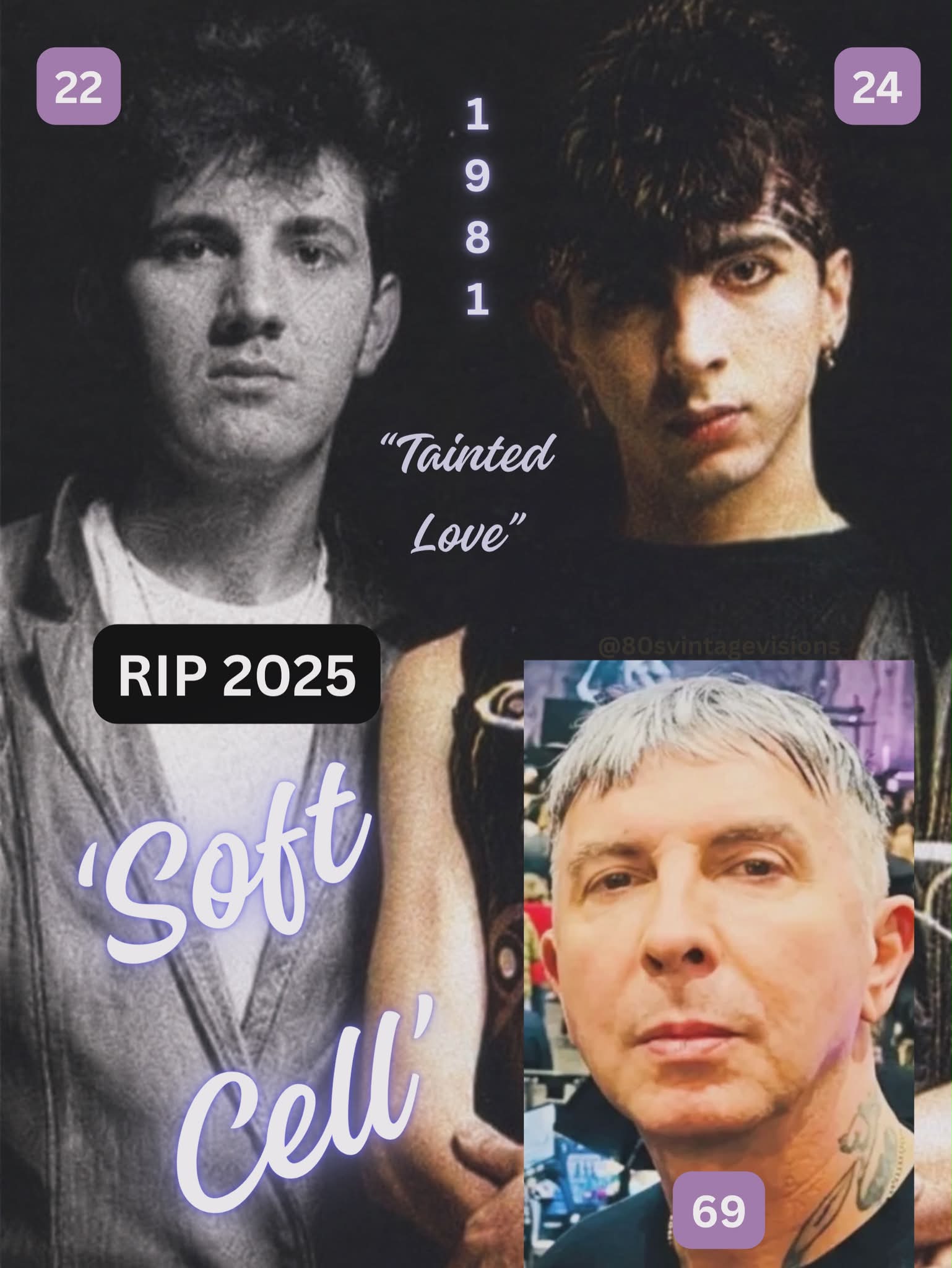 ❤️Soft Cell❤️ Do you remember this duo - Marc Almind and Dave