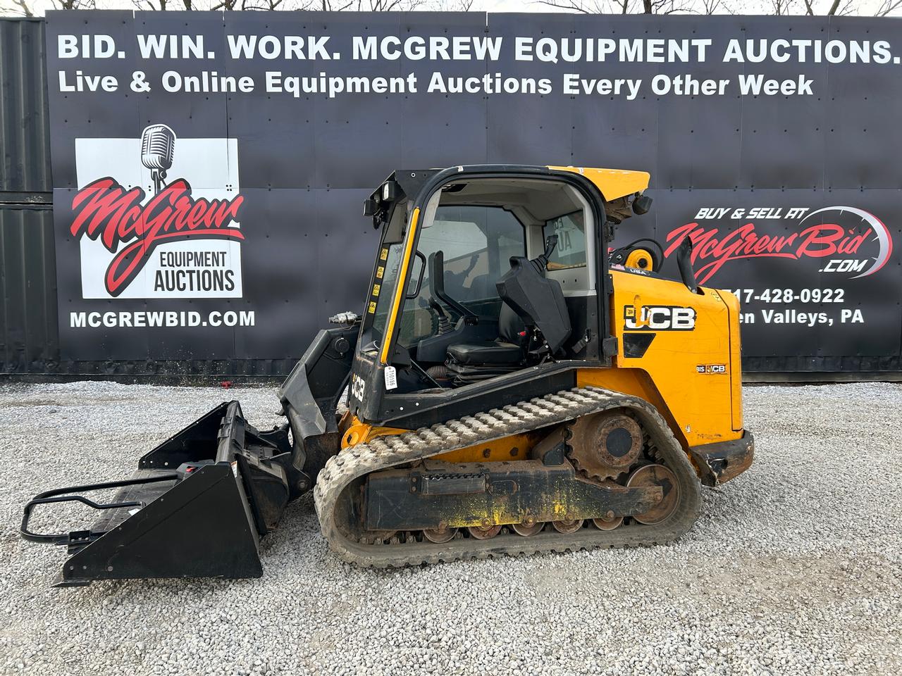 JCB T4FIV loader and backhoe auction on September 12th