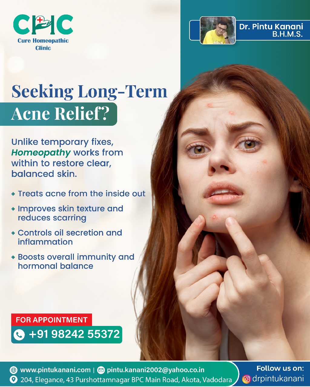 Cure Homeopathic Clinic | Vadodara