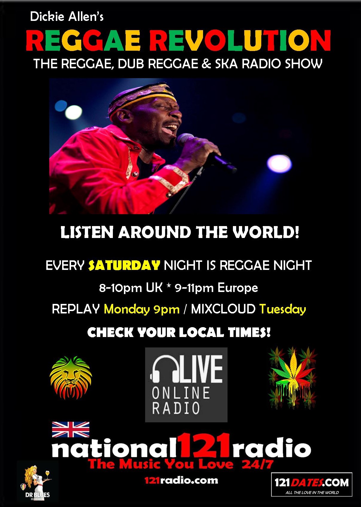 UK Reggae Forum | https://player.broadcast.radio/121-radio | Facebook