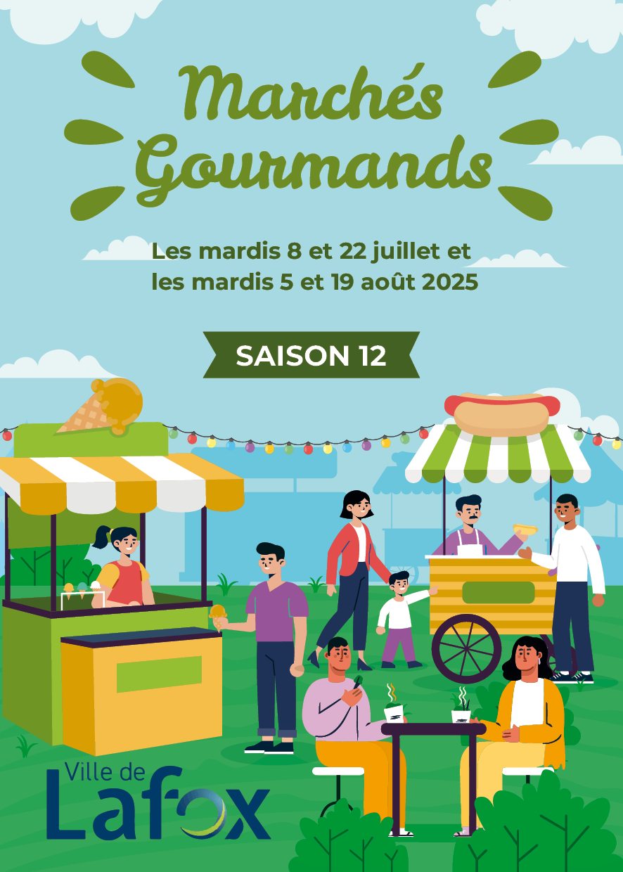 🎉 Marchés Gourmands – Saison 12 à Lafox... - Commune de Lafox | Facebook