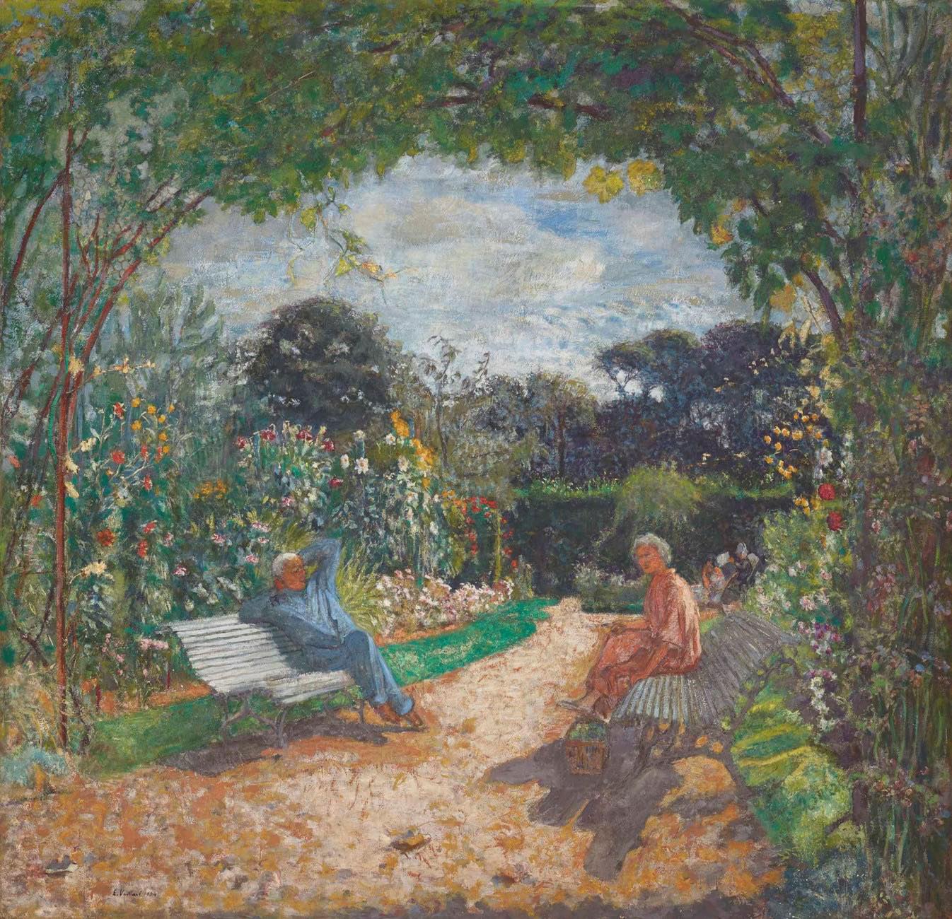 Édouard Vuillard (1868–1940) Morning in the Garden, Clos Cézanne