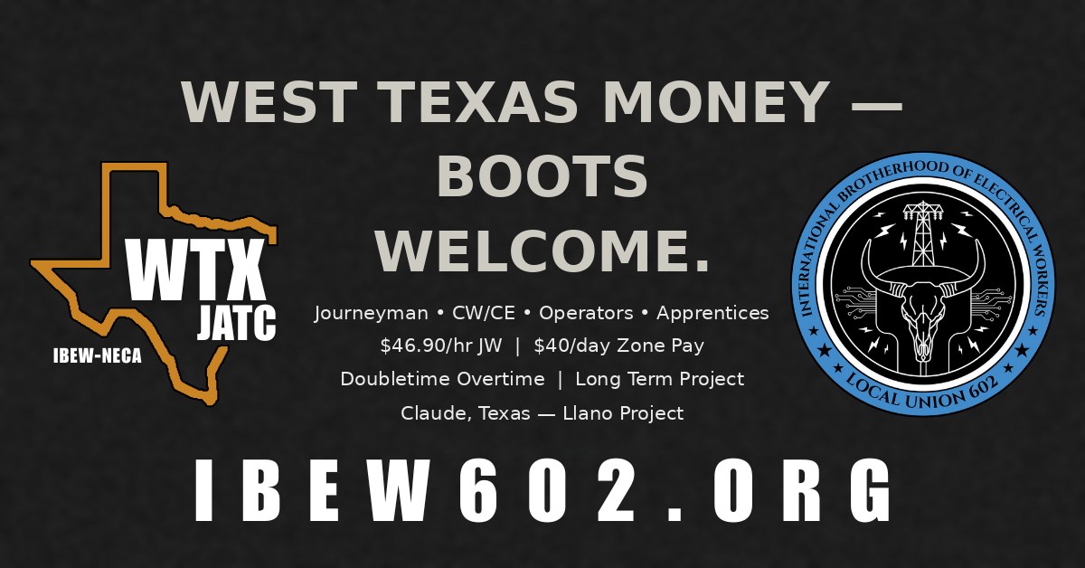 International Brotherhood of Electrical Workers Local Union 602 ...
