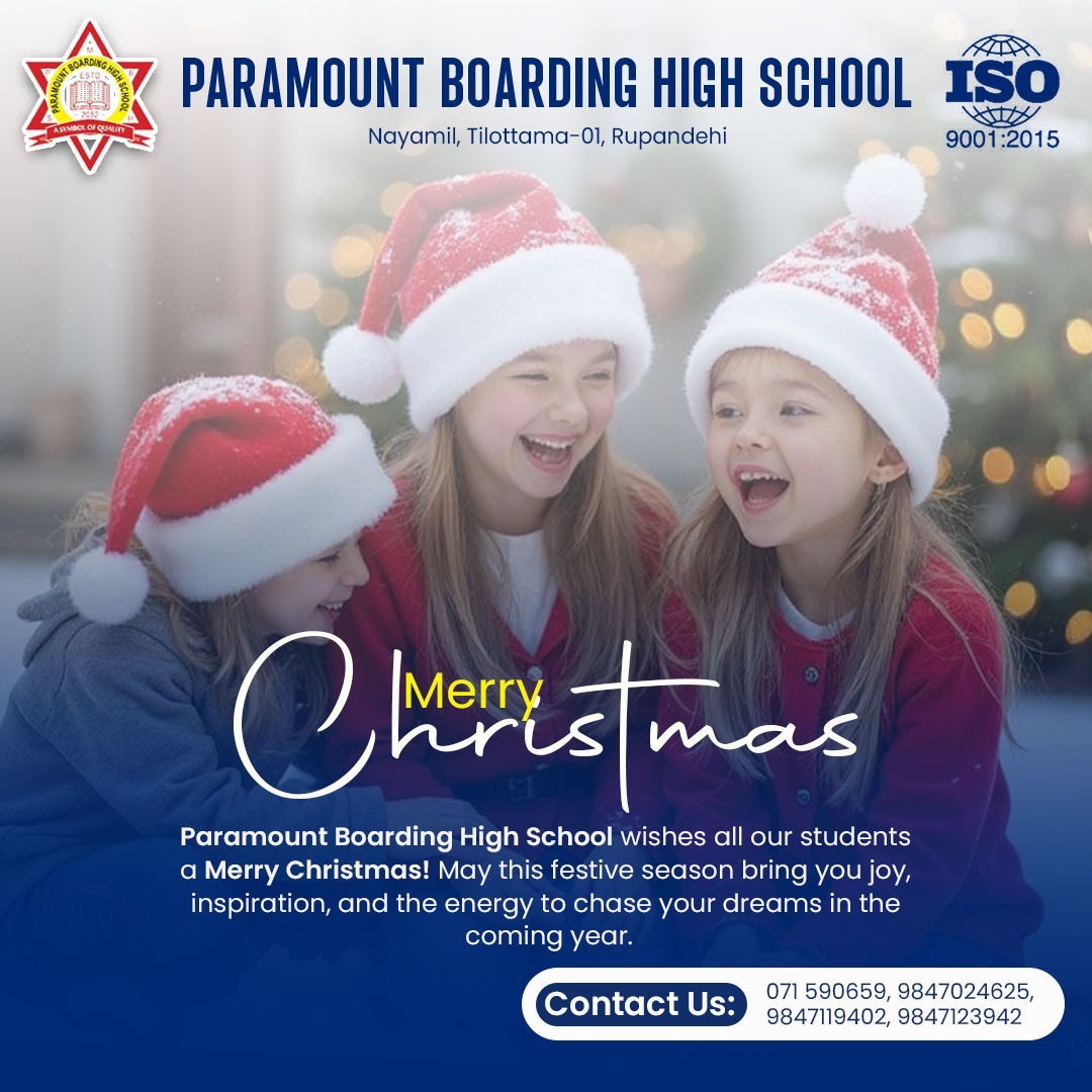 Paramount - 🎄 Merry Christmas from Paramount Boarding High School 🎄 ...