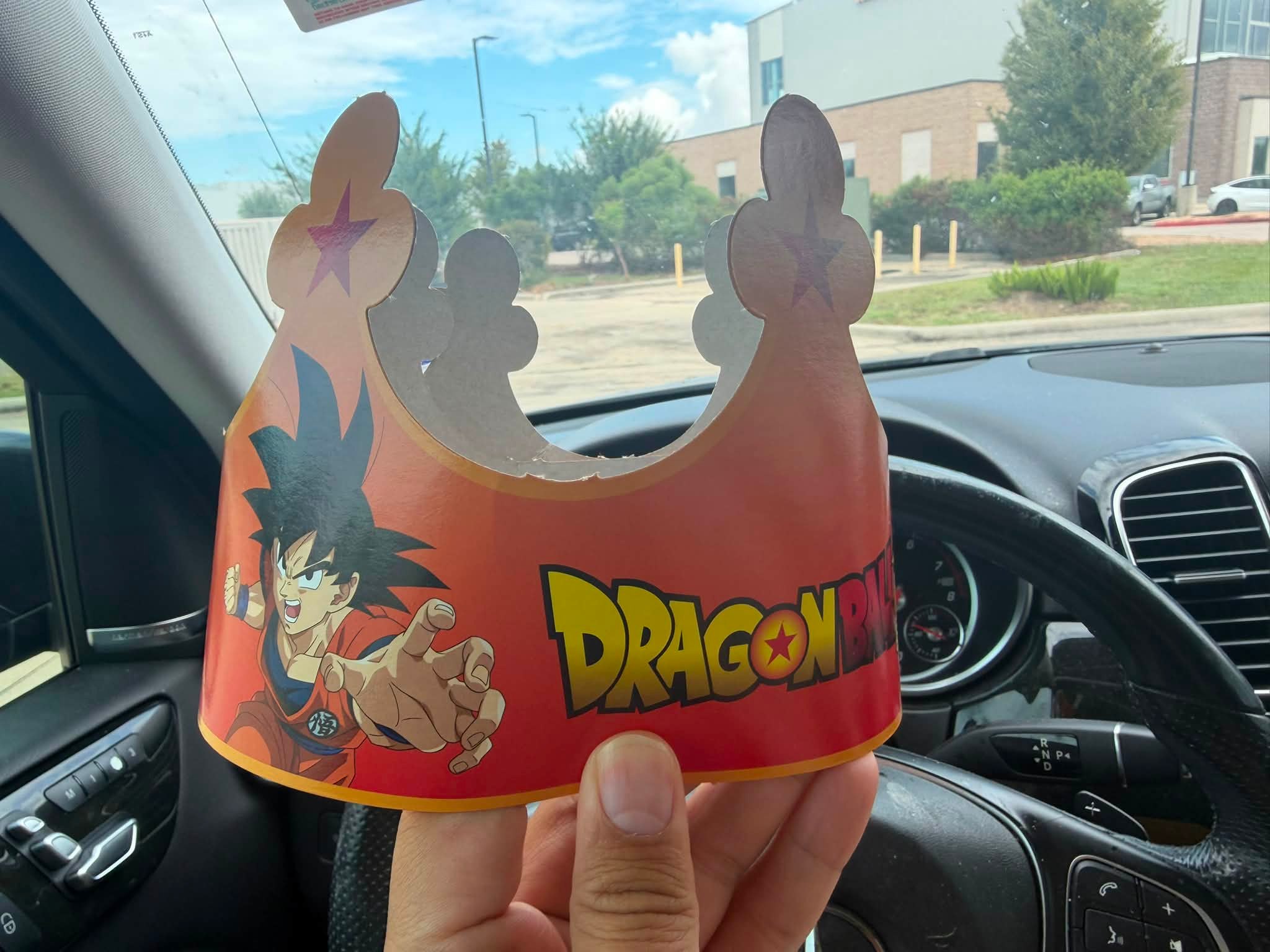 Burger King's Dragon Ball Power Up Pack meal with Super Saiyan