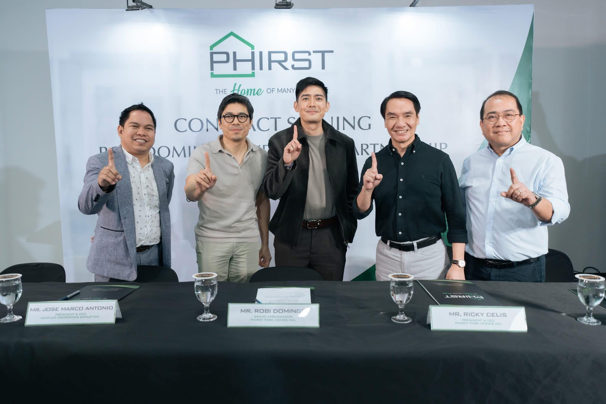 PHirst - Robi Domingo Extends Commitment with PHirst Park Homes We are ...
